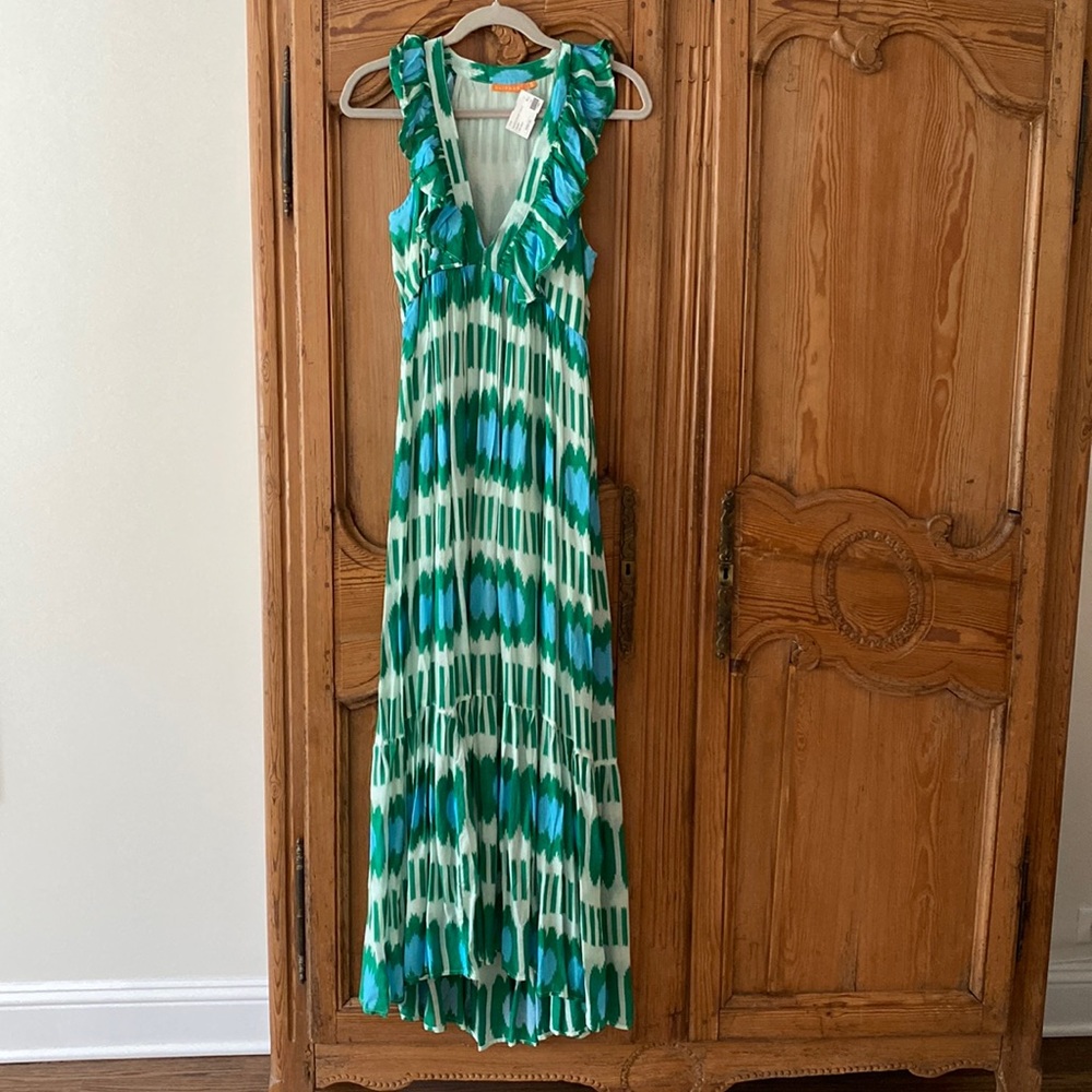 New! Oliphant ikat maxi dress. Size Small